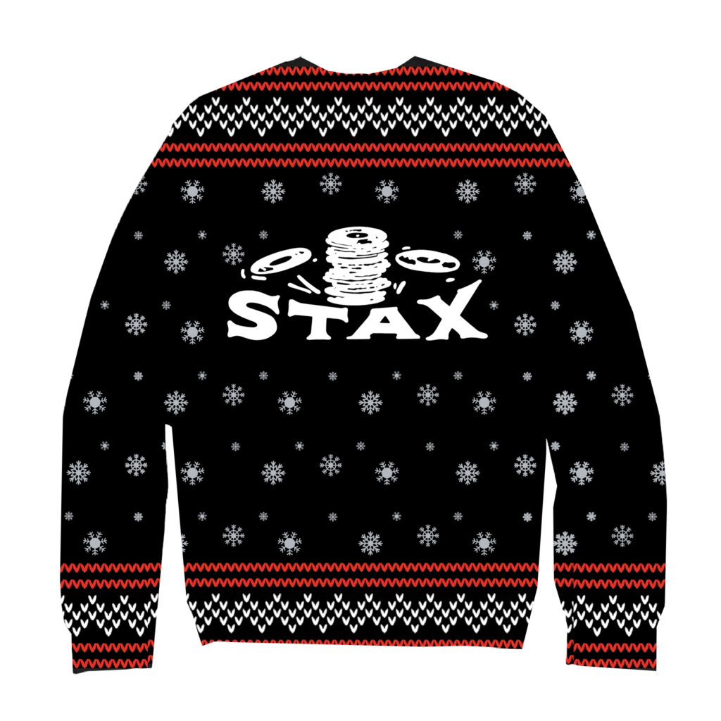 Stax Records Falling Records Knit Sweater Stax Records