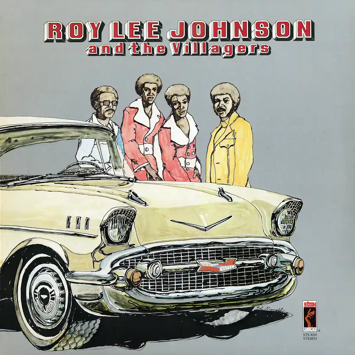 米LP Roy Lee Johnson & The Villager Roy Lee Johnson & The Villagers STS3020 STAX /00260 Roy Lee Johnson & The Villagers - Stax Records